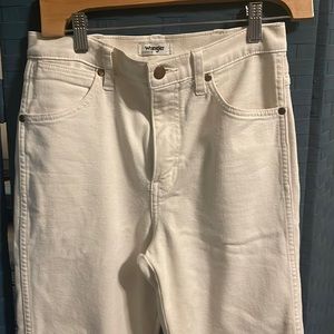 High waisted Wranglers